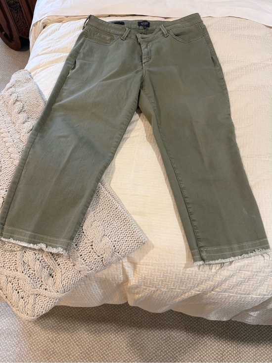 NYDJ Pants - NYDJ 1X Olive Green Denim Pants
